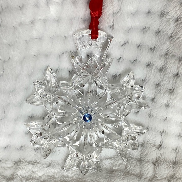 Waterford crystal 2013 snowflake wishes ornament - Picture 3 of 5